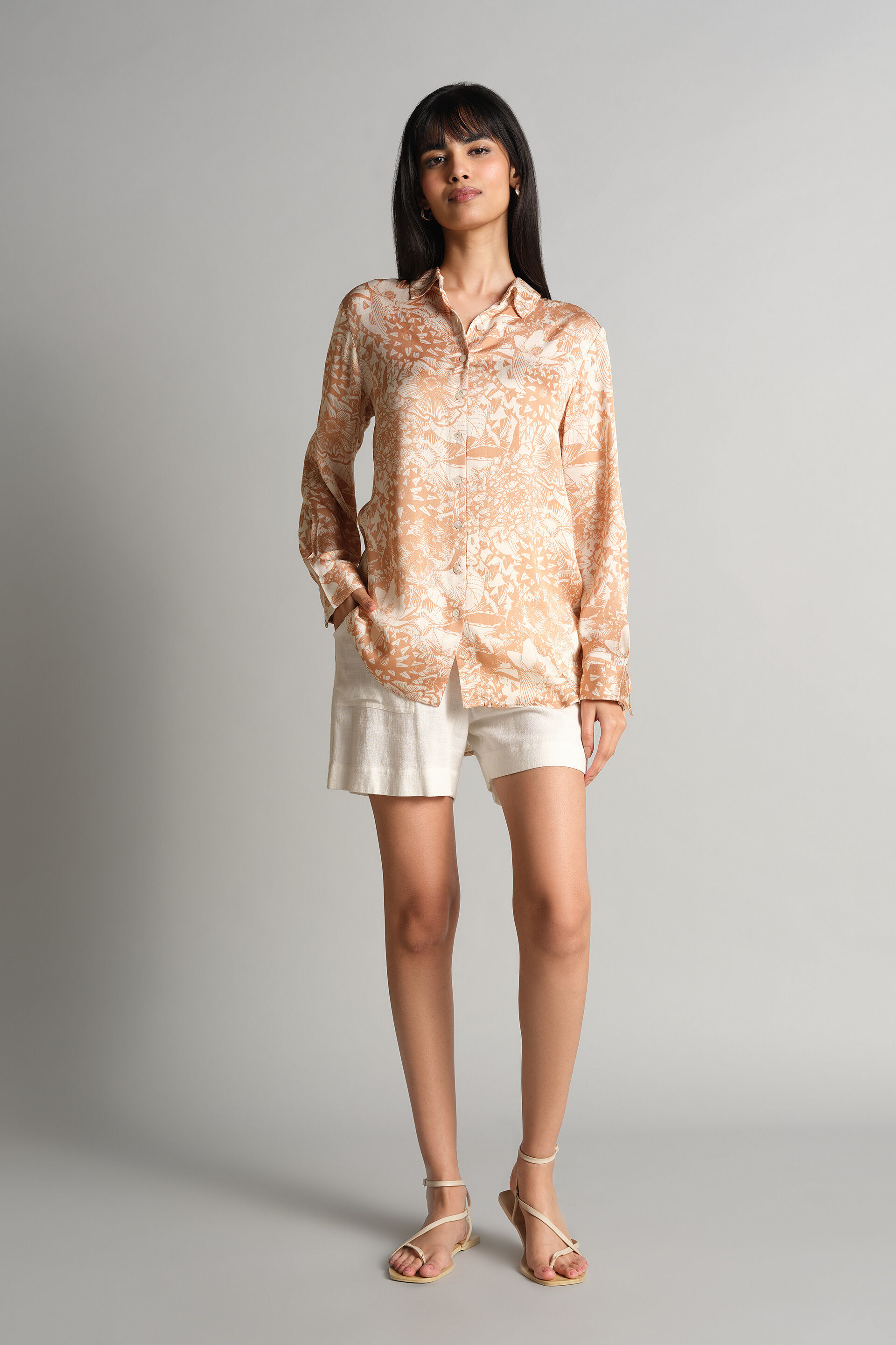 Wynne Shirt, Beige, image 2